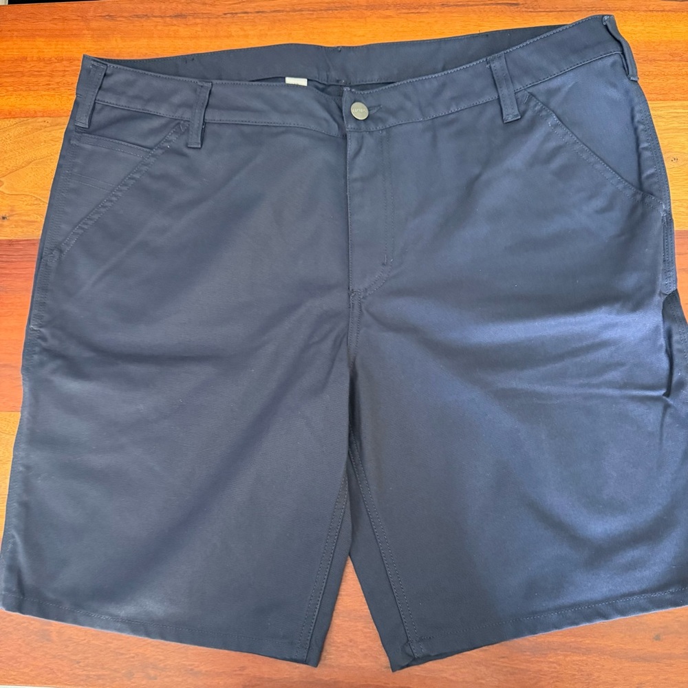 Carhartt Women’s Navy Utility Work Shorts Size 18